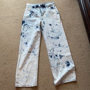 TIE DYE JEANS-TAG STILL ON!